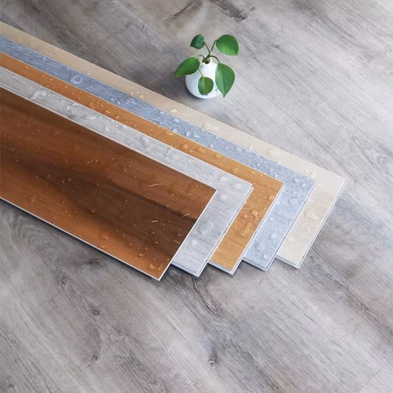 Revêtement de sol Spc en vinyle composite en plastique et pierre